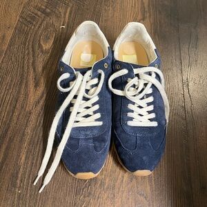 Dolce Vita Navy Suede Athletic Shoes